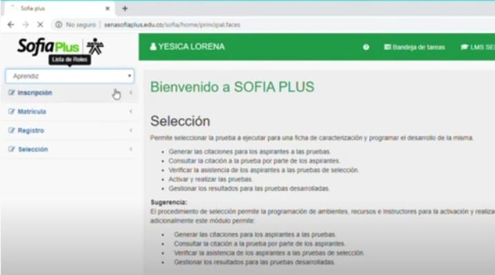 Cancelar un Curso del Sena